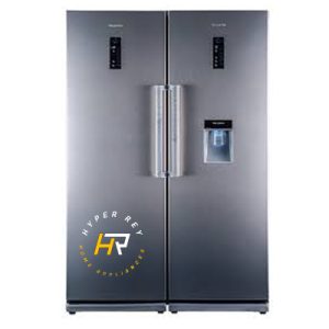 یخچال و فریزر دوقلو دیپوینت مدل D4e نقره ای